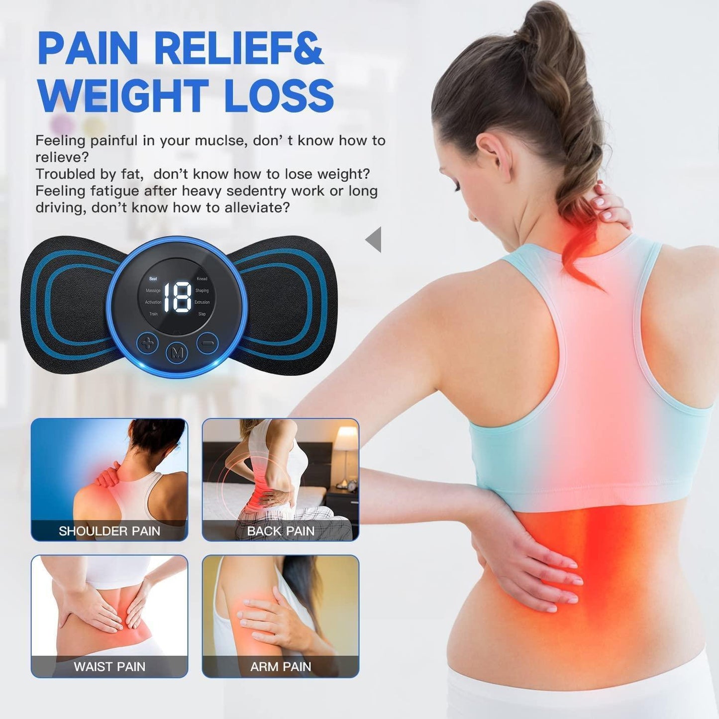 Wireless Butterfly body massager